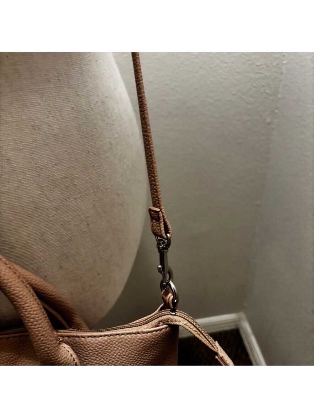 Nine West Tan Beige Crossbody Purse Handbag - Picture 8 of 16